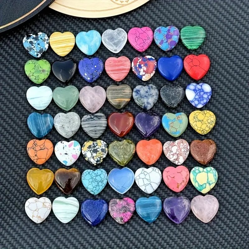 🌹❤️Thanksgiving Day, Christmas Day Birthday, wedding, anniversary, Gift ❤️🌹🌹 Heart-shaped crystal (30 pieces)