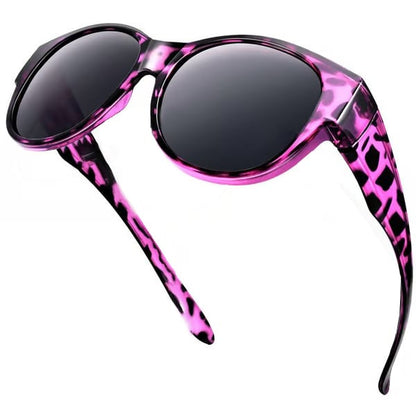 📢😎 2025 New Polarized UV400 Protection Trendy Round Cat-eye Sunglasses 😺🕶️