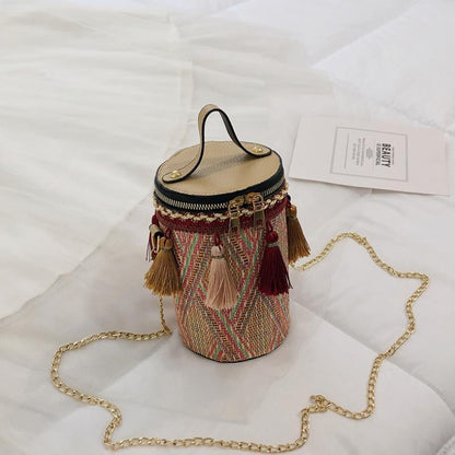 Vintage Embroidered Floral Socks